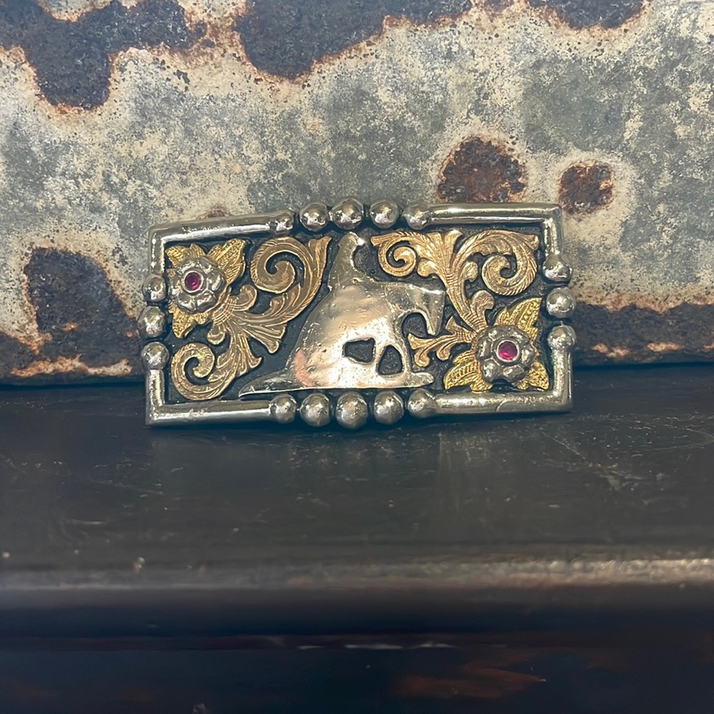 Bob Berg belt concho